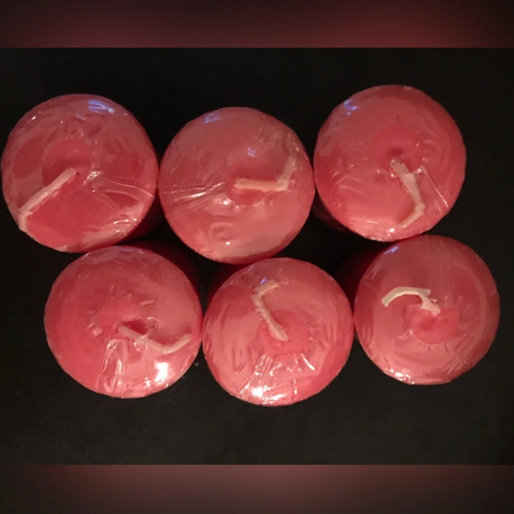 6 Yankee Candle Roseberry Sorbet Votives lot bundle fruit floral